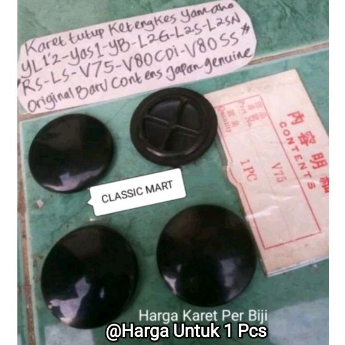 KARET LUBANG TUTUP RANTAI KETENGKAS YAMAHA L2 L2G L2S L2SUPER L2SN V75 V80