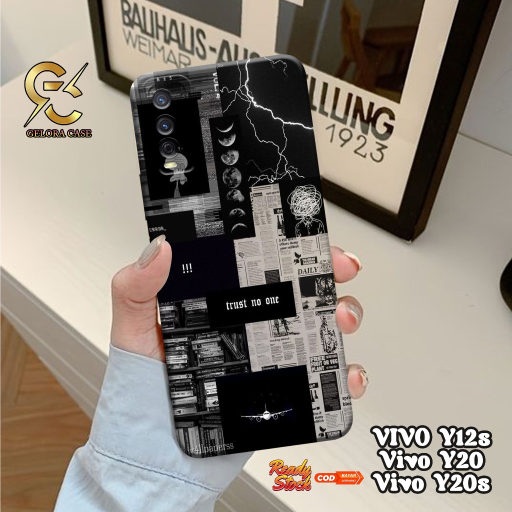 Case Vivo Y12S / Y20 / Y20S - geloracase - Casing Vivo Y12S Vivo Y20 Vivo Y20S - Motif case Aestheti