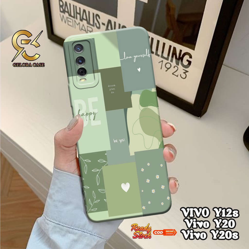Case Vivo Y12S / Y20 / Y20S - geloracase - Casing Vivo Y12S Vivo Y20 Vivo Y20S - Motif case Aestheti