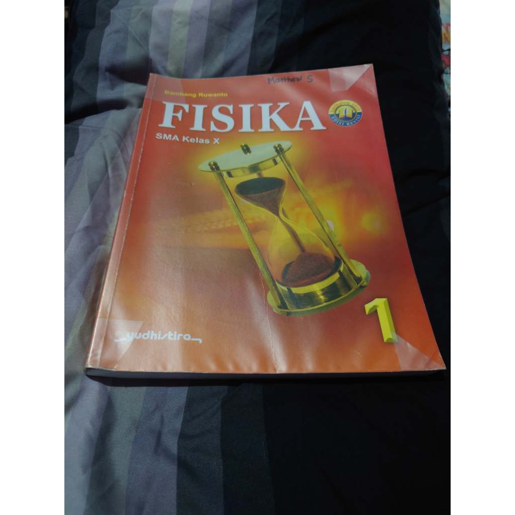 Buku Fisika Yudhistira Kls 10 bekas