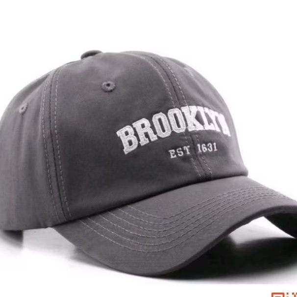KODE A | TOPI BROOKLYN NEW YORK GRATEFULL KOREAN STYLE PRIA WANITA