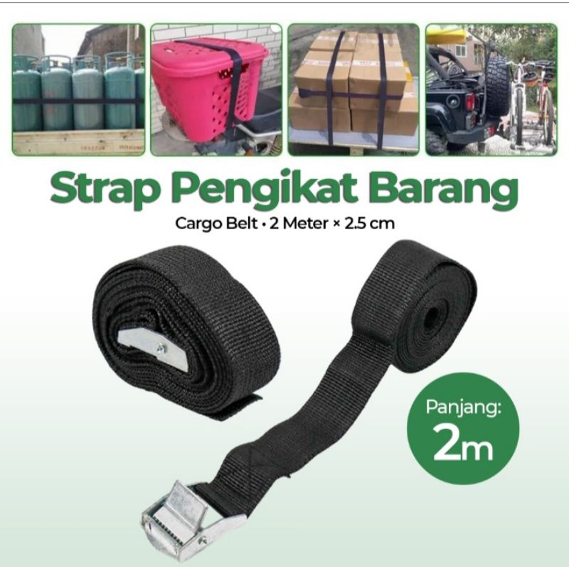 tali strap pengikat barang / tali barang cargo / tali serbaguna