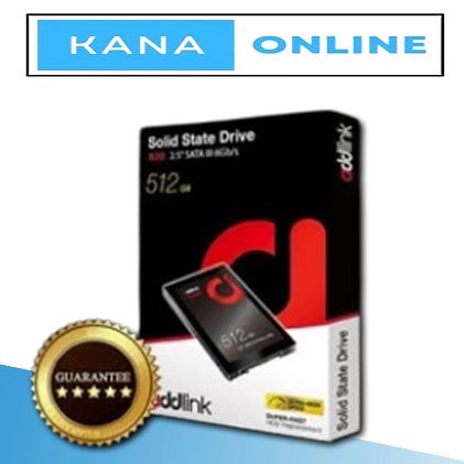 Addlink S20 512GB SSD 2.5" Sata III R/W 550MB/s GARANSI 3 TAHUN