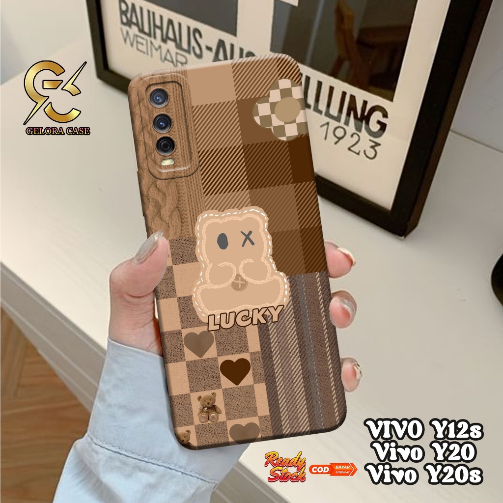 Case Vivo Y12S / Y20 / Y20S - geloracase - Casing Vivo Y12S Vivo Y20 Vivo Y20S - Motif case Cartoon 