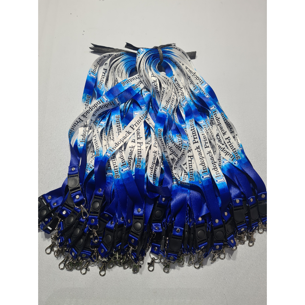 

lanyard custom bebas satuan tanpa minim