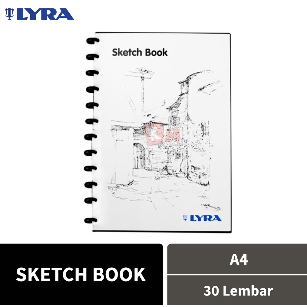 

KODE J94U Sketch Book Buku Sketsa A4 Lyra Bantex 3 Lembar Pages 92126 15 gsm