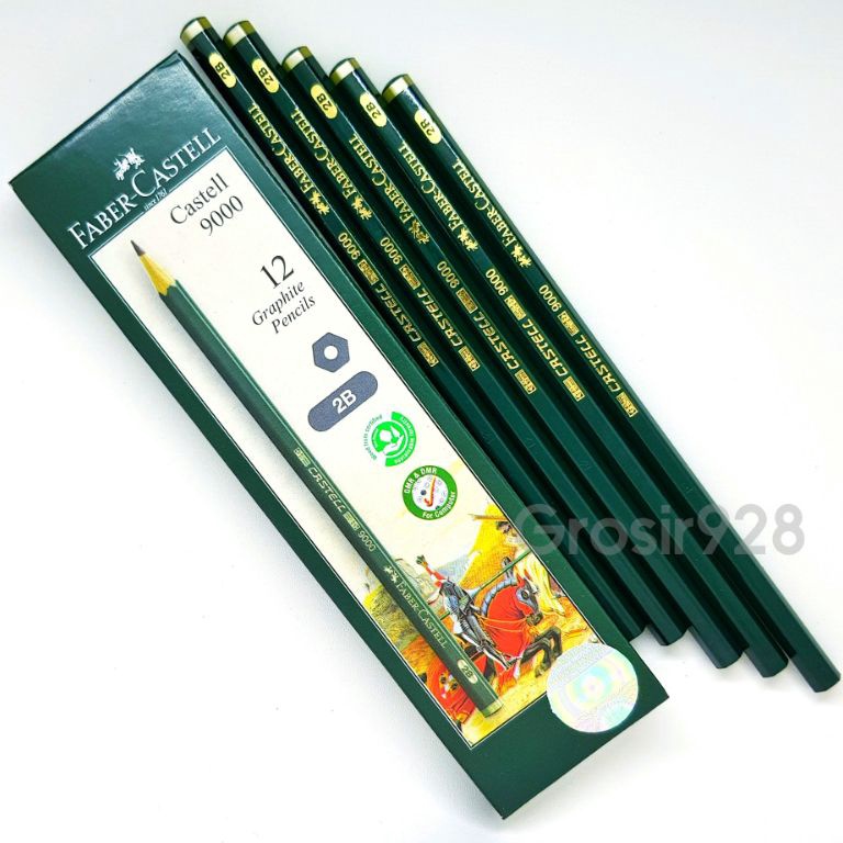 

KODE X43H Per 12 Pensil Pencil FaberCastell 2B untuk ujian komputer DIJAMIN ORIGINAL
