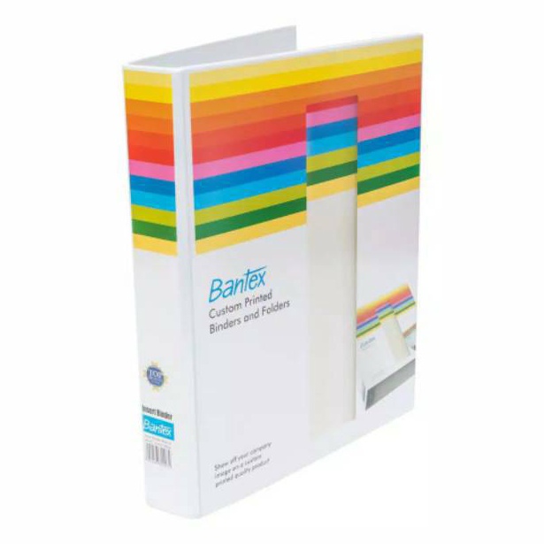 

KODE L43I Bantex Insert Binder 3 Ring Size A4