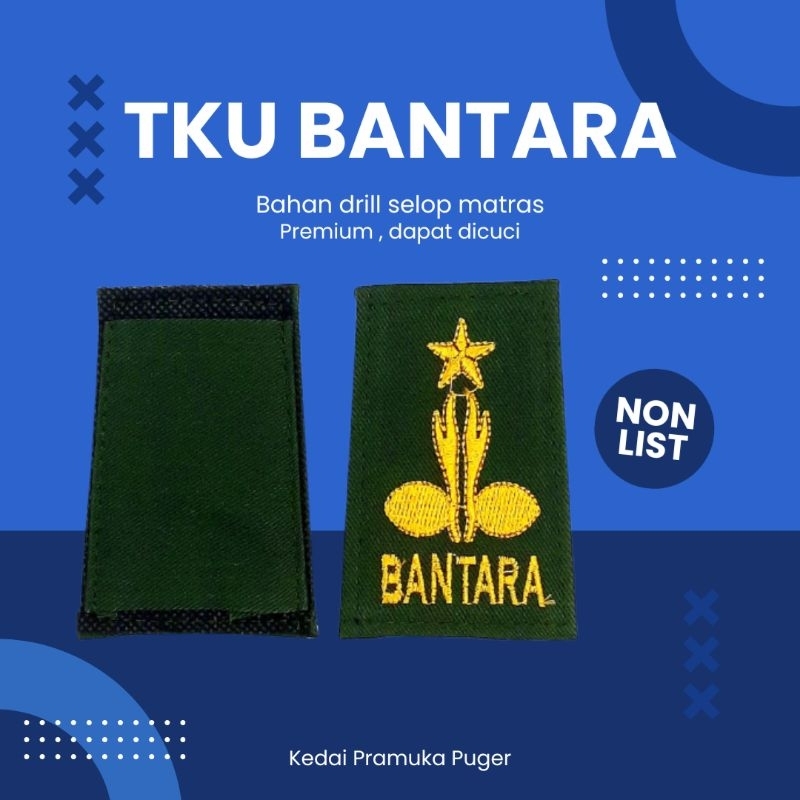 TKU BANTARA LAKSANA BORDIR SLOP bisa dicuci