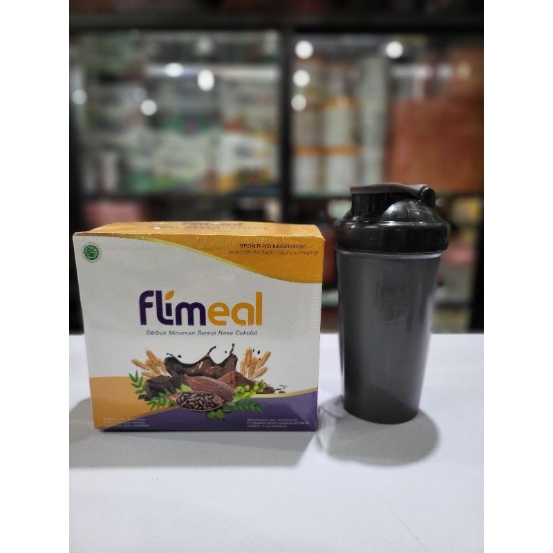 

Flimeal Flimty meal minuman sereal pengganti makan BPOM Free Shaker & Ongkir