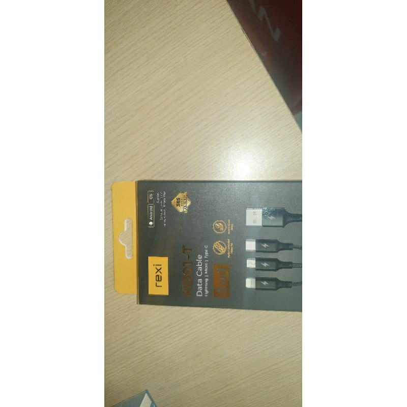 Rexi  KD01-T Data KAbel lightning/Micro/Type-C