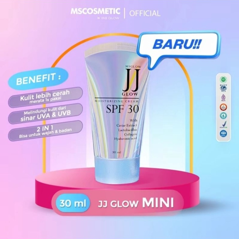 MS GLOW JJ GLOW KEMASAN MINI ORIGINAL KODE L7J1