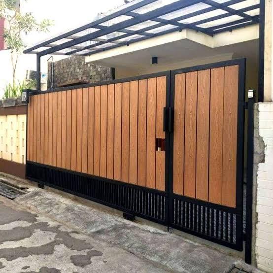 pagar minimalis bahan conwood