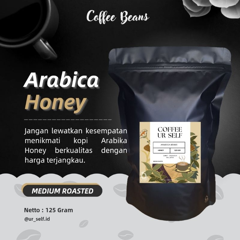 

Kopi Arabika Honey 125 Gram