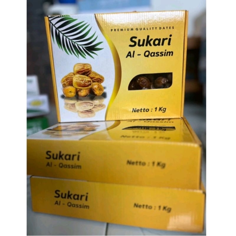 

KURMA SUKARI KEMASAN 1KG||SUKARI AL QASIM 1KG