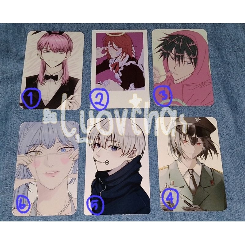 WTS photocard pc sanzu megumi mahito inumaki toge jjk angel devil chainsaw man yuri spy x family [FA