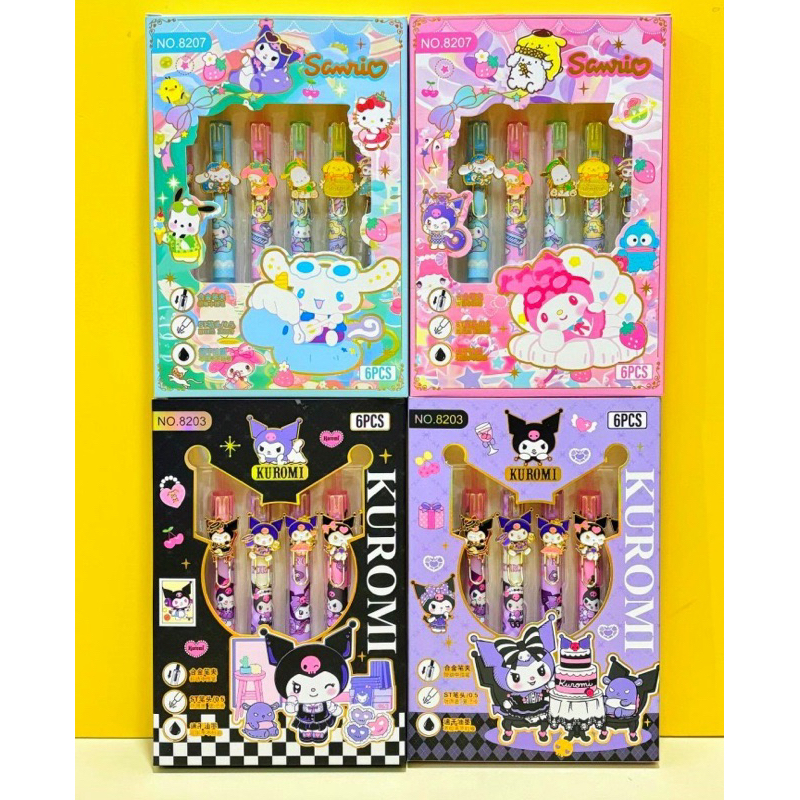 

Pena gel 0,5 karakter sanrio kuromi morol melody