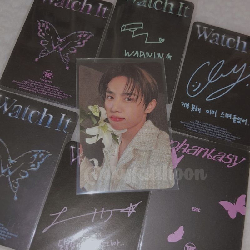 

୨୧ photocard sunwoo phantasy part 3 (write ver).