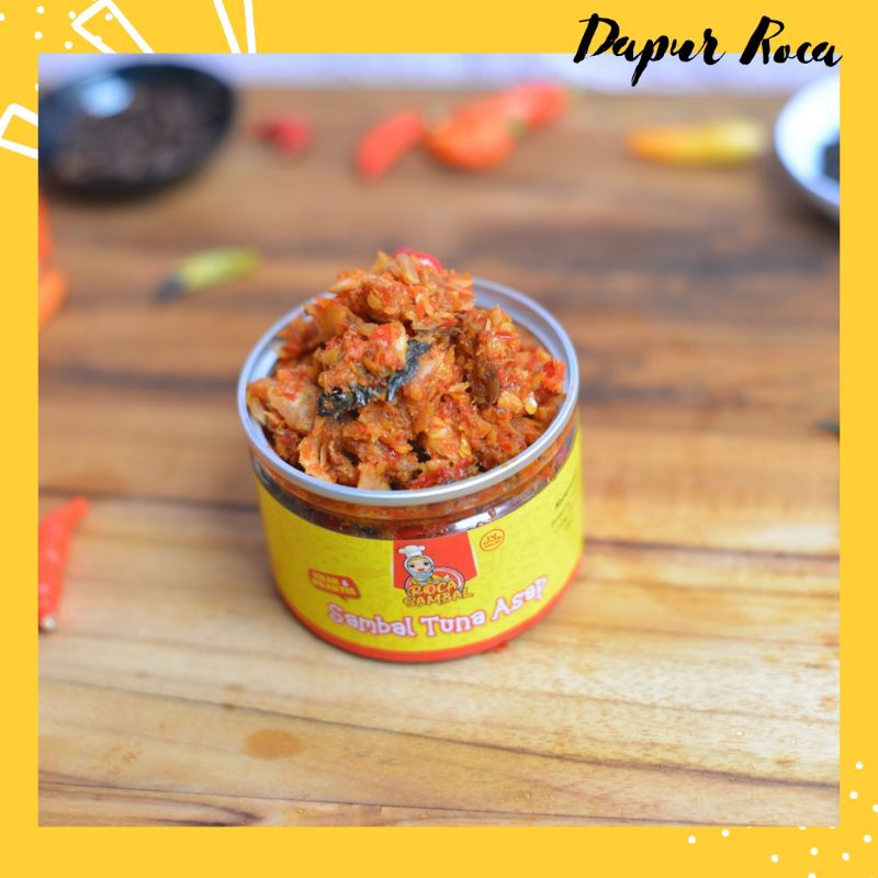 

Sambal Tuna/Cakalang asap 125gr kaleng
