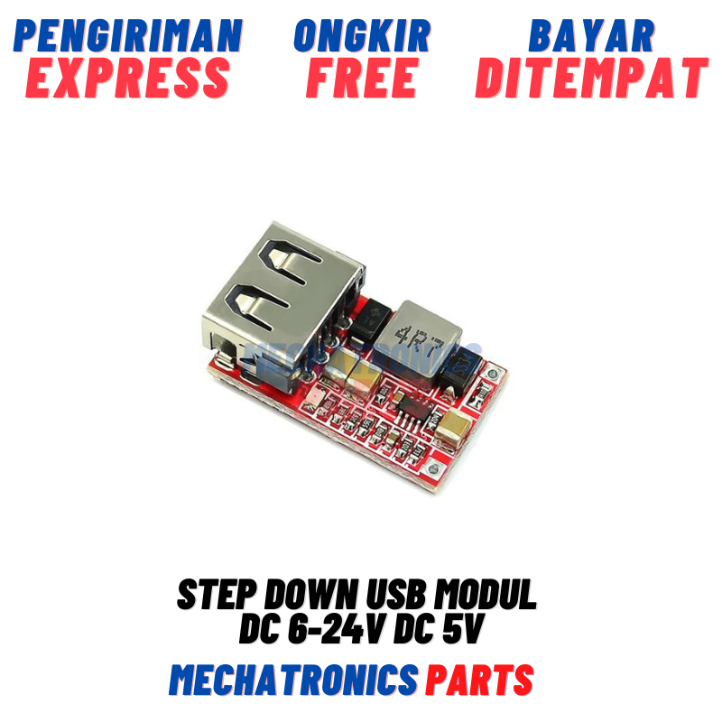 [PSU-9018] STEP DOWN USB MODUL DC 6-24V DC 5V USB