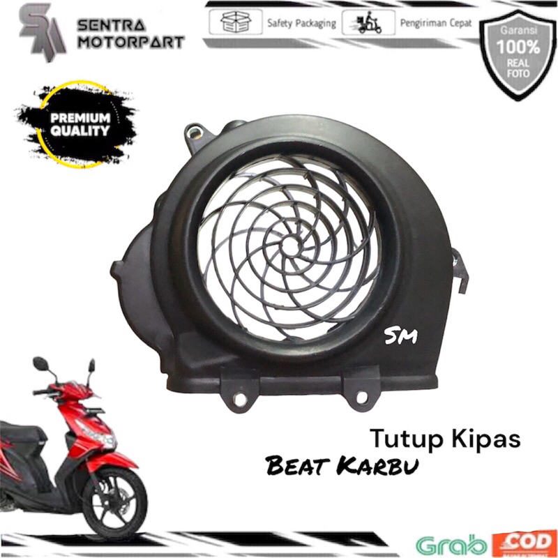 Tutup cover magnit kipas beat karbu karburator 2010 2011 2012 non original