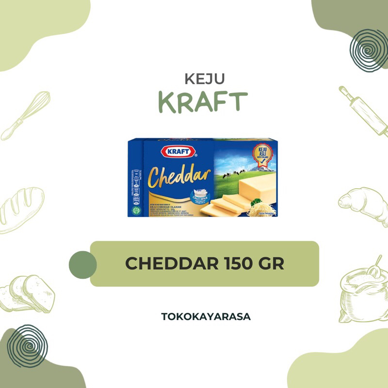 

KEJU KRAFT CHEDDAR 150GR