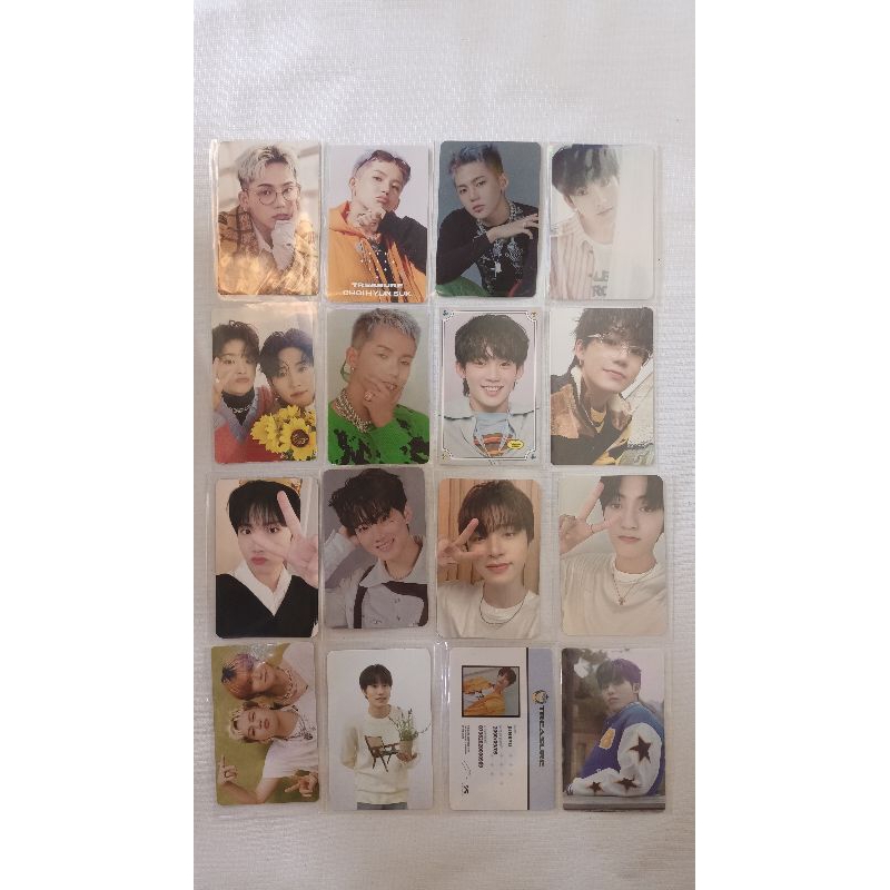PHOTOCARD TREASURE OFFICIAL AAB TREASURE