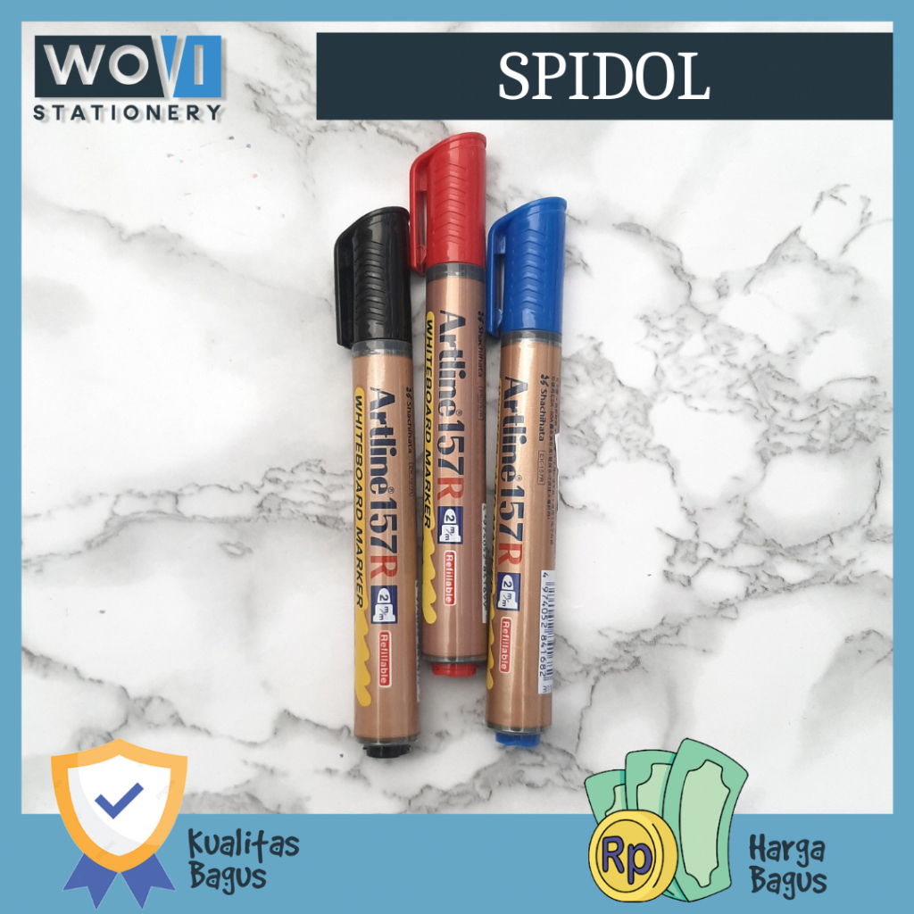 

[WOVI STATIONERY] Spidol WhiteBoard EK-157R Artline / Spidol WhiteBoard Refill EK-157R Artline [PCS]