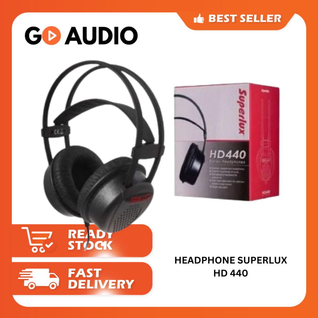 Superlux HD 440 Monitoring Headphones Superlux HD 440 - PROFESSIONAL MONITOR