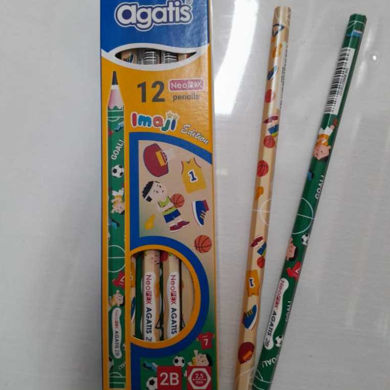 

PENSIL 2B IMAJIKU - SPORTS BALL SERIES AGATIS