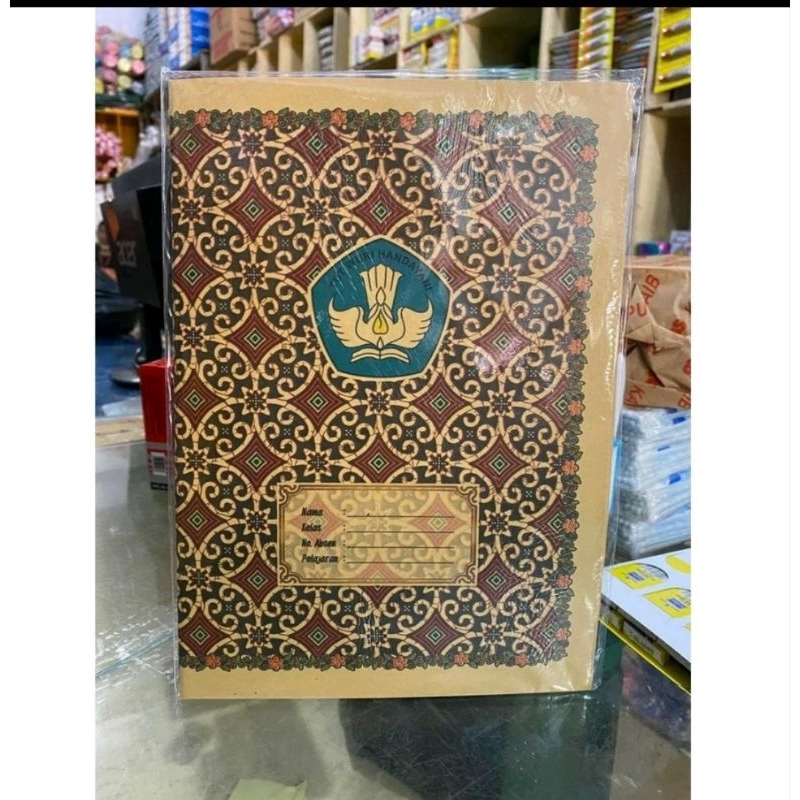 

Sampul Buku kwarto Batik (20 pcs)
