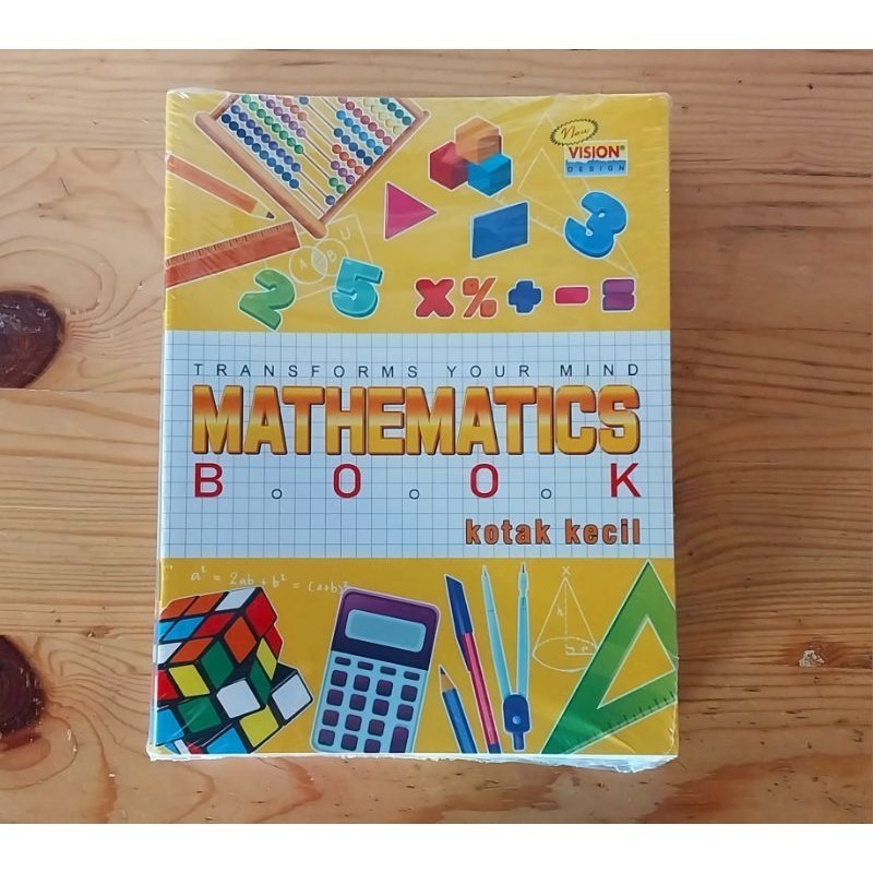 

BUKU TULIS KOTAK KECIL MATEMATIKA VISION 1 PACK ISI 10 BUKU