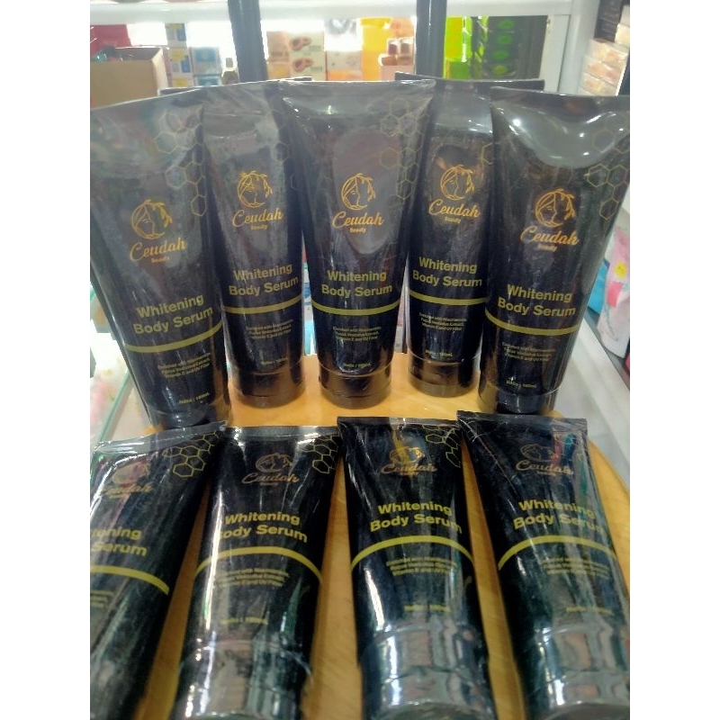 CEUDAH BEAUTY "Whitening Body Serum" adalah lotion untuk melembabkan, mencerahkan dan melindungi kul