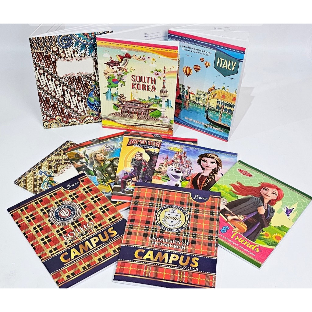 

Buku Tulis Kwarto 38 lembar XBOOK (10 pc)