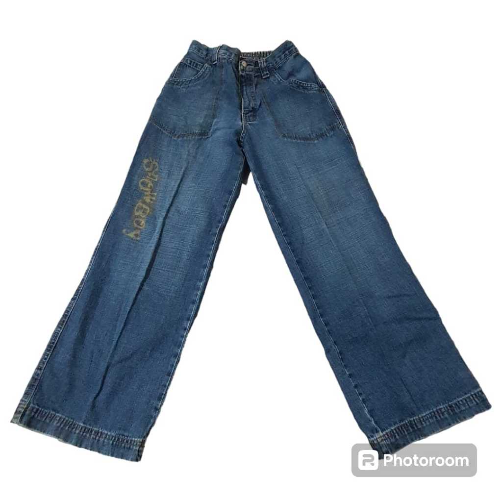 QQ CELANA Panjang JEANS Street Wear Snow Boy 150