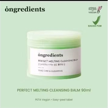 Ongredients Cleansing Balm