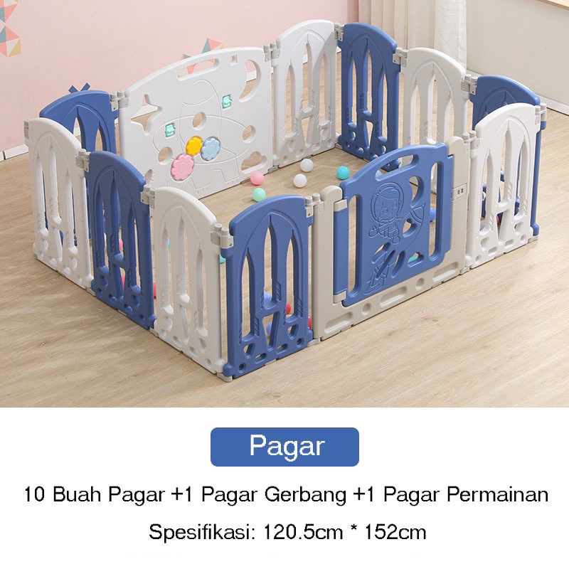 Parklon Fence Magic Castle Pagar Bayi Pagar Anak PRELOVED