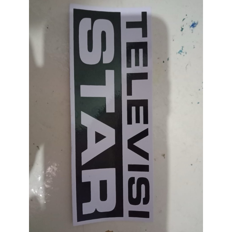 

STIKER BIG LOGO TVSTAR