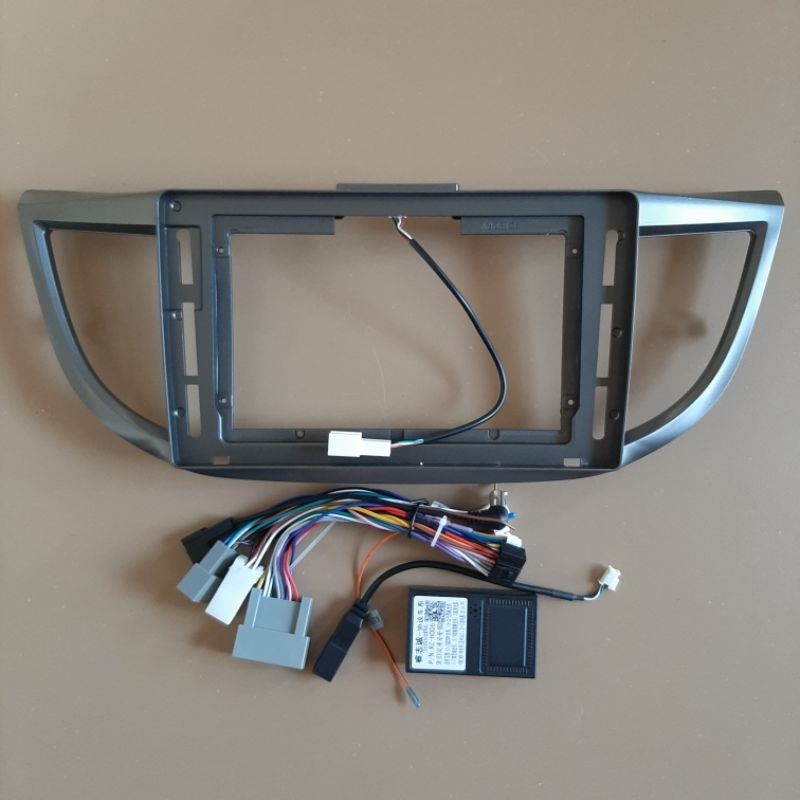 Frame Android CRV + CANBUS + Soket PNP Frame Head Unit 10" Android CRV 2012 - 2015