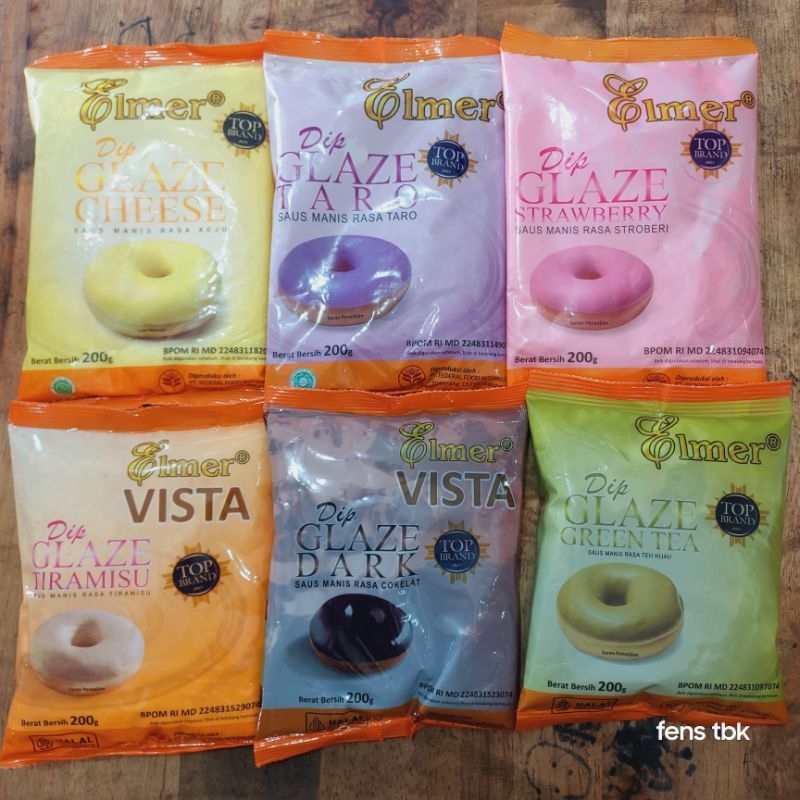 

ELMER DIP GLAZE 200 GR / ELMER GLAZE / GLAZE ELMER
