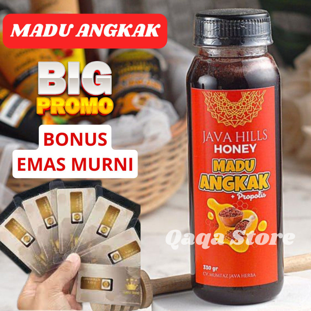 

MADU HERBAL ANGKAK PLUS PROPOLIS JAVAHILLS HONEY DBD DAN TYPUS JAVA HILLS