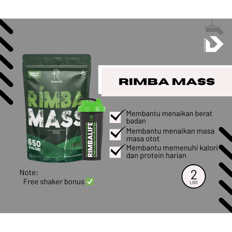 RIMBA MASS 2lbs - Suplement - Susu Protein