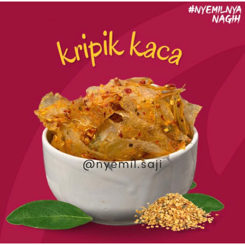 

Kripik Kaca 70gram by @nyemil.saji
