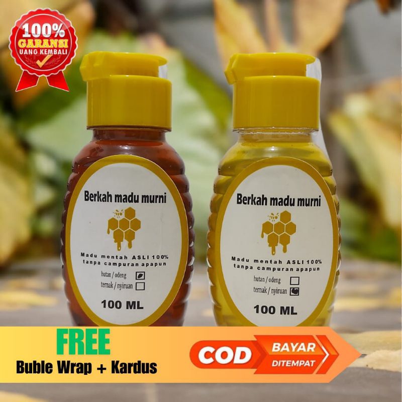 

Madu Hutan dan Ternak Asli 100%~ Berkah Madu Murni (100Ml)