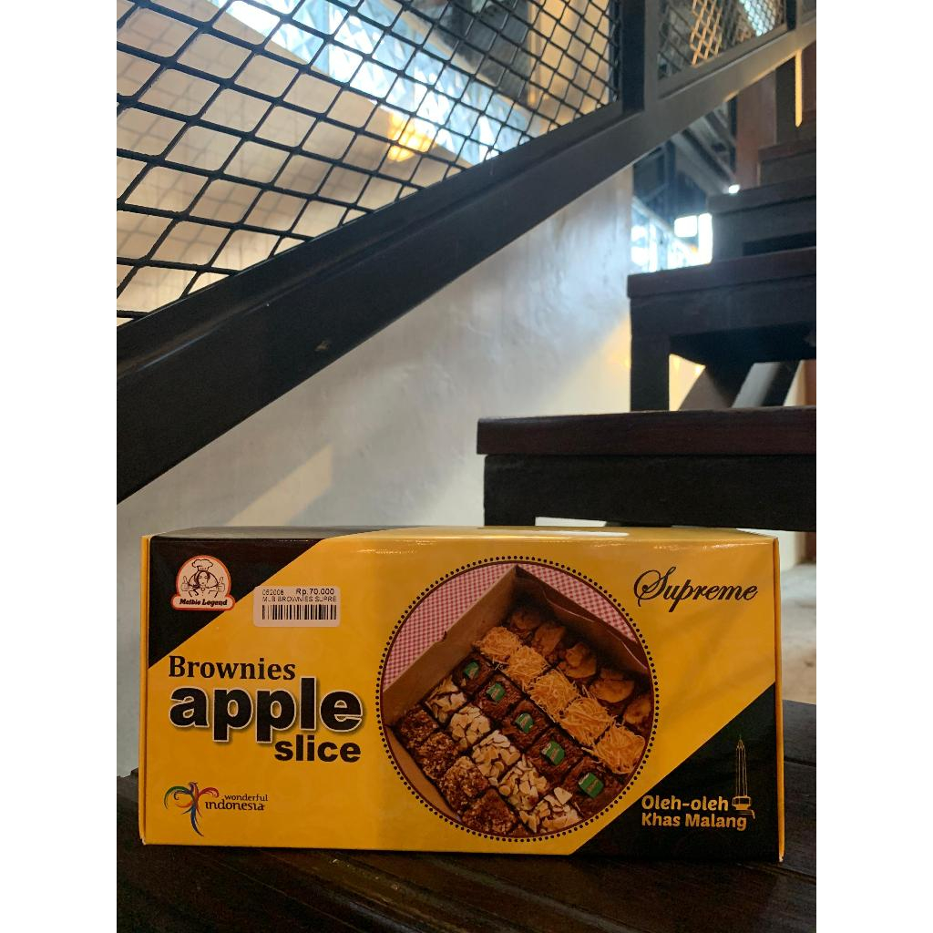 

Apel Brownies Slice Supreme