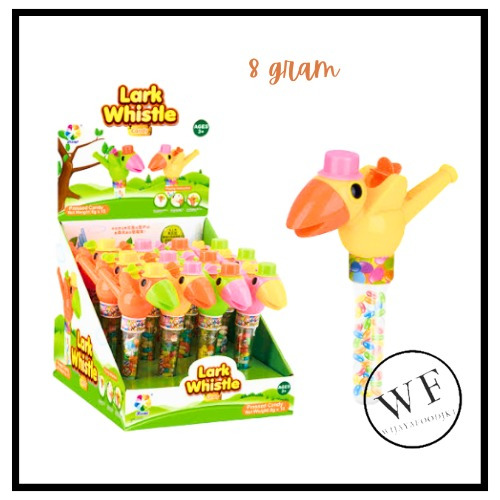 

JUQI lark whistle candy / Mainan peluit anak lucu isi permen 8grm