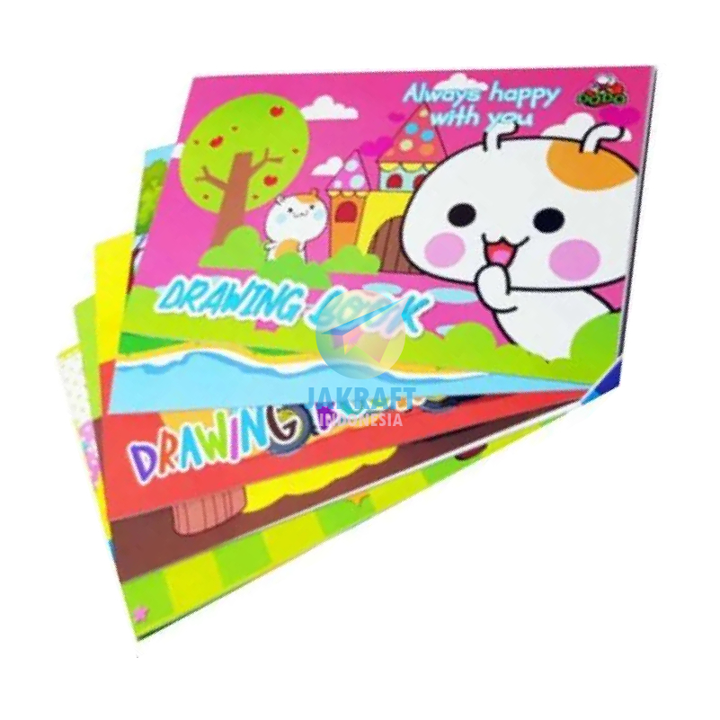 

YUH (10 Pcs) GROSIR Buku Gambar DODO A4 Isi 8 Lembar Tebal Putih Polos DODO Murah Berkualitas Dari