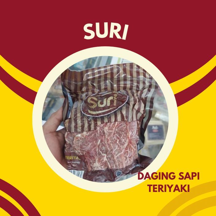 

Suri daging sapi teriyaki 500 gr