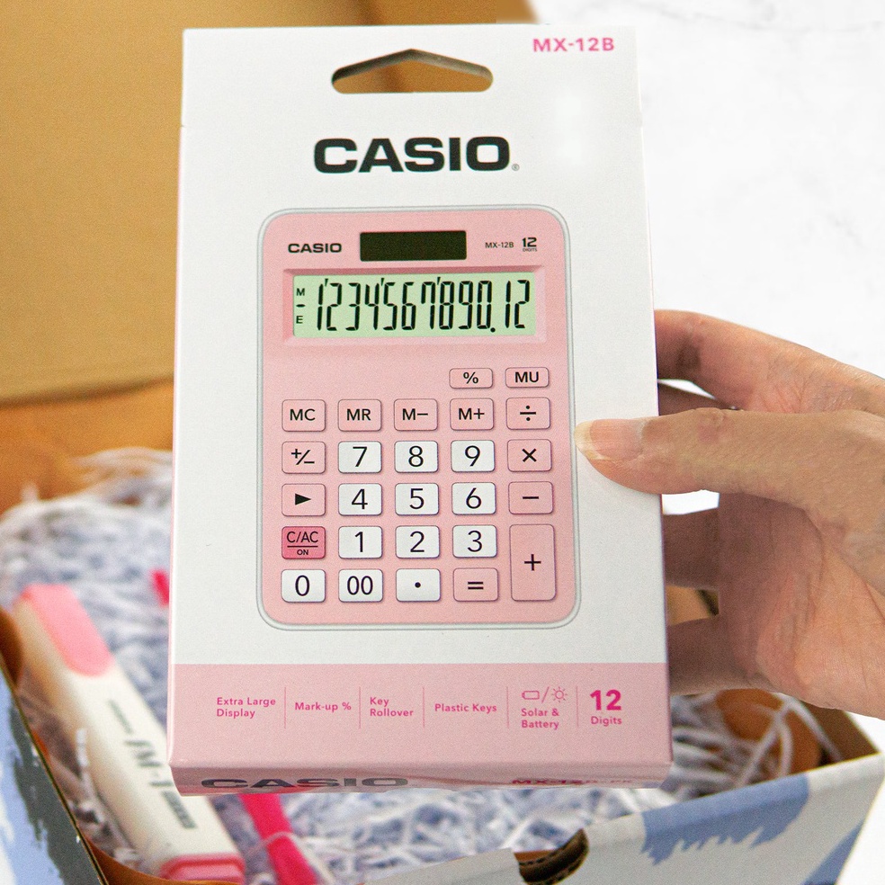 

KODE O16W CASIO MX 12 B EXCLUSIVE HAMPERS FREE POUCH PEN