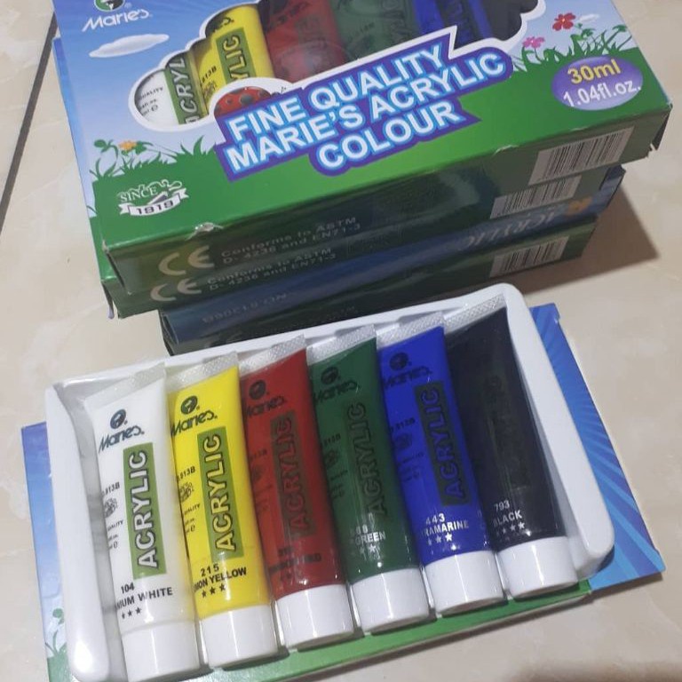 

KODE K58W cat acrylic maries 6x 3ml